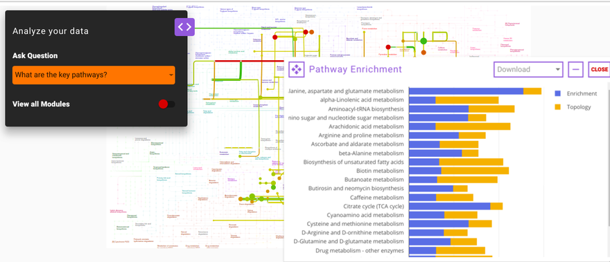 Pathway Enrichment module