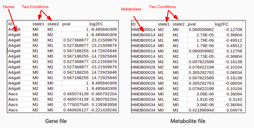 Sample input files