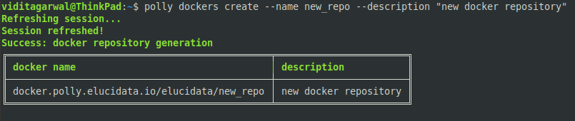 Docker Repository Generation